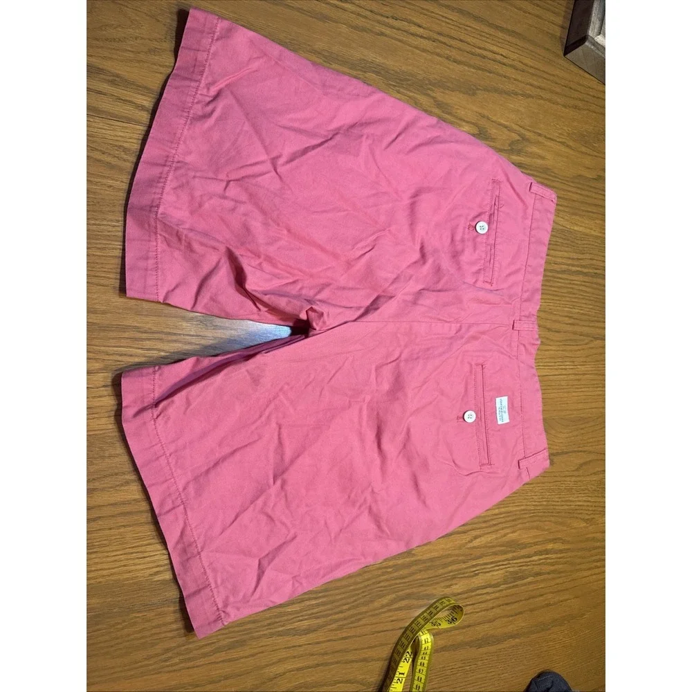 Vineyard Vines Shorts Mens 32 Pink Chino Club Short Flat Front Preppy Golf